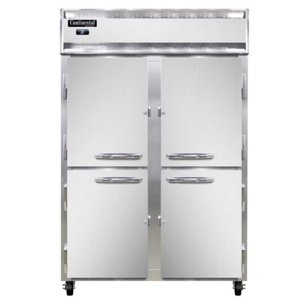 Continental Refrigerator 2RNSAPTHD-SD-GD Refrigerator 50 Cu. Ft. Capacity Pass-thru