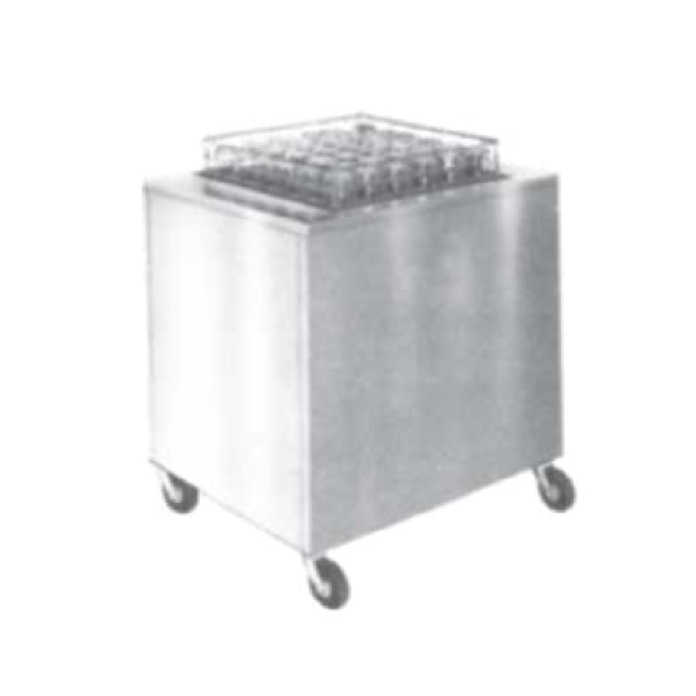 Piper Products AC-ST-2020 - Cup & Glass Dispenser, Cabinet Style, Enclosed Base