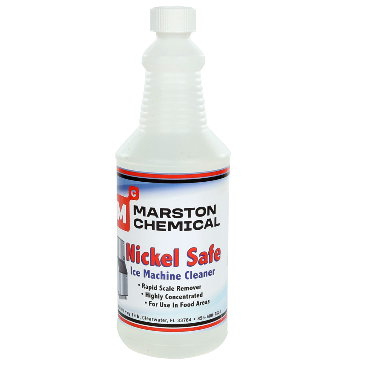 Marston Chemical 330195 Nickel Safe Ice Machine Cleaner 32 Oz For Use In Food Areas