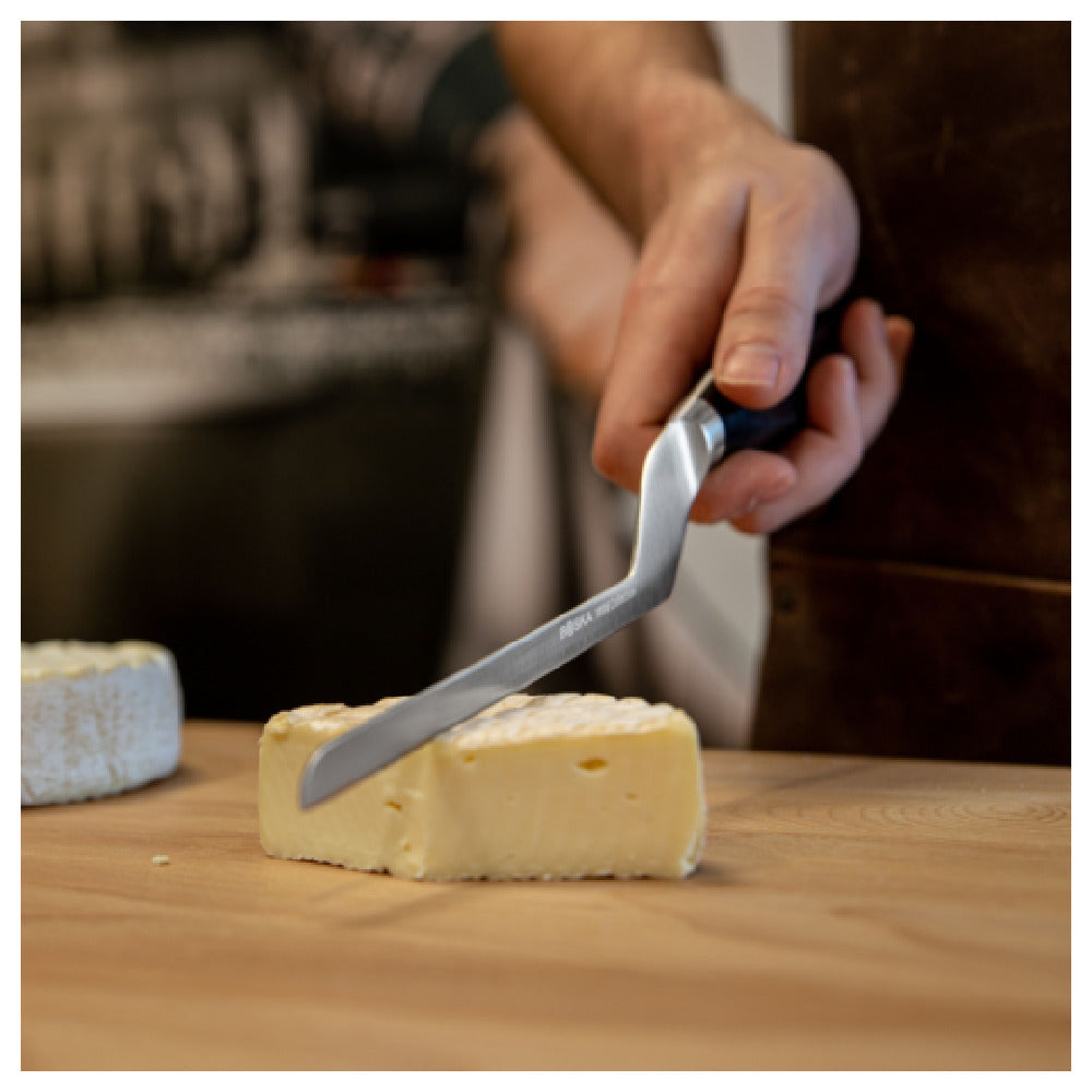 BOSKA 190002 - Boska Soft Cheese Knife, 140mm Black, 0.78''W X 11.41''D X 1.96''H