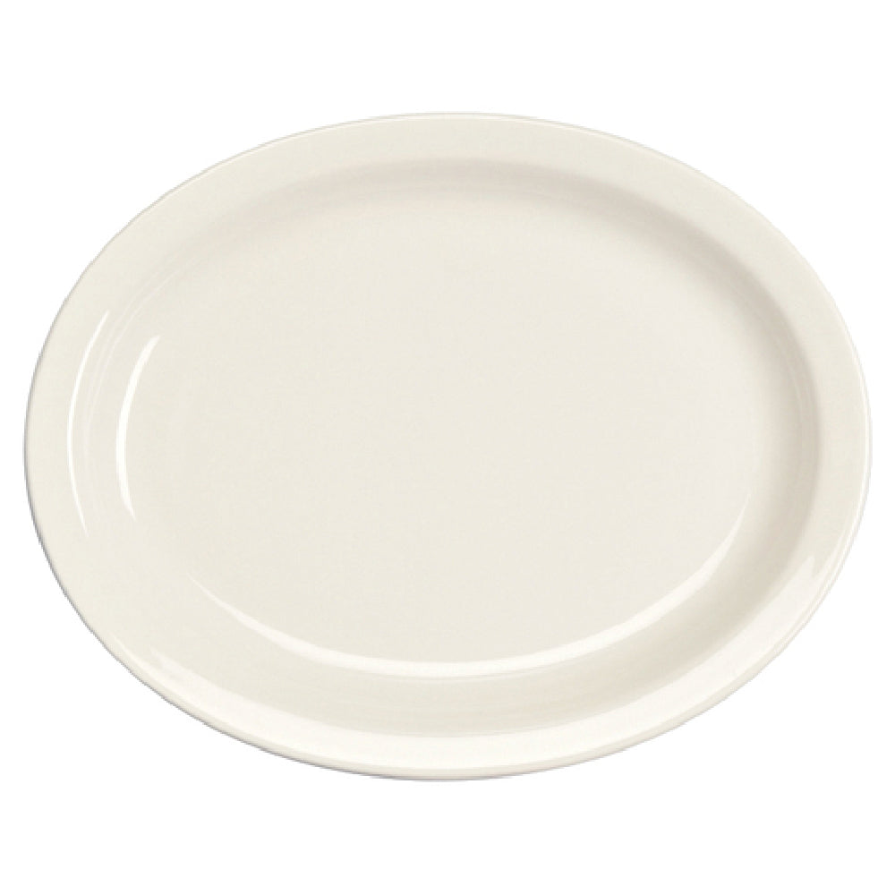 Steelite HL2612 Platter 13-3/4" X 11-1/4" Narrow Rim