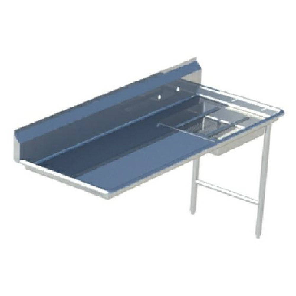 Sapphire Manufacturing SMUDT-72R Soiled Dishtable Undercounter Right-to-left Operation