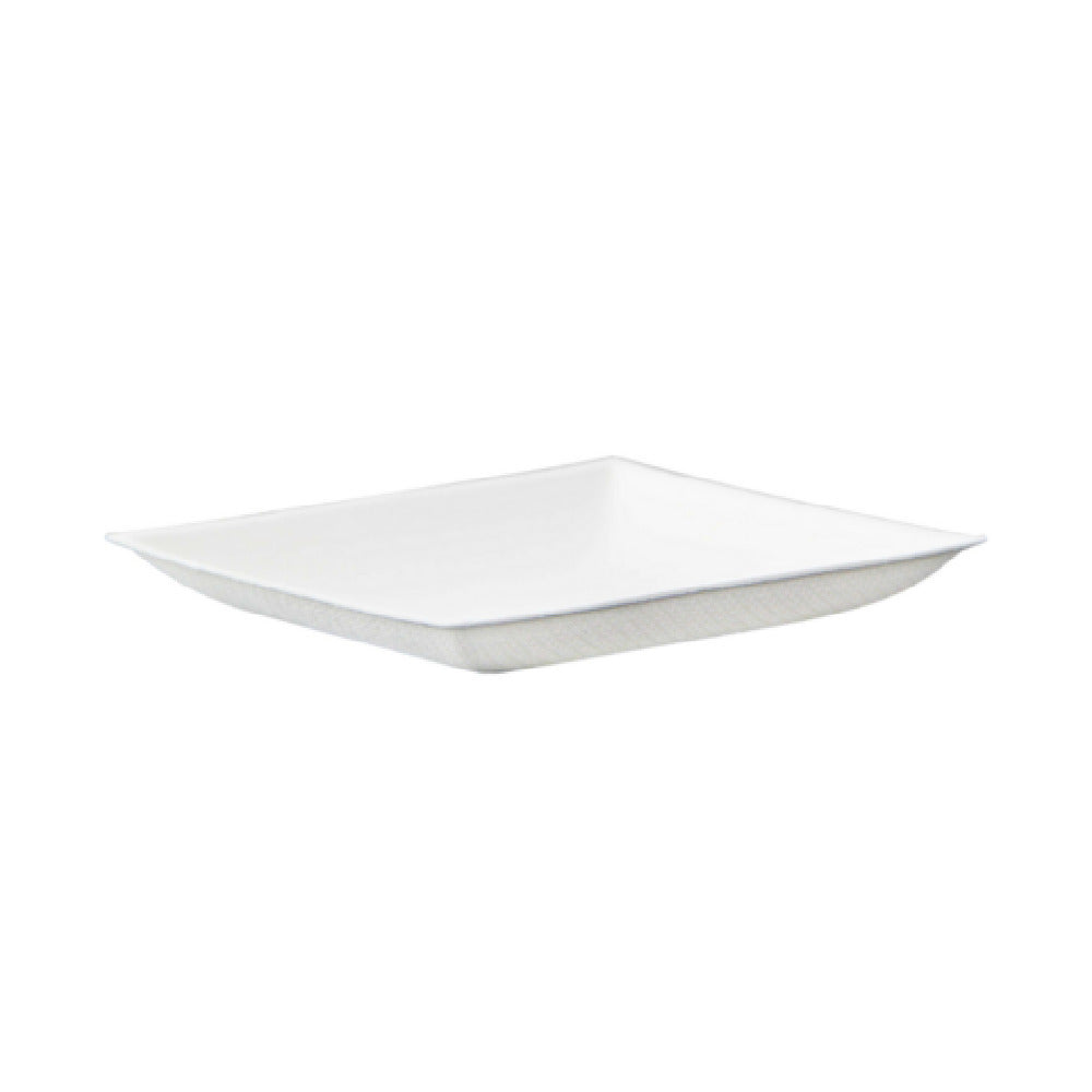 PacknWood 210BCHIC99F - Bio N Chic Mini Sugarcane Plate (No Added PFAs), 3.5"L X 3.5"W