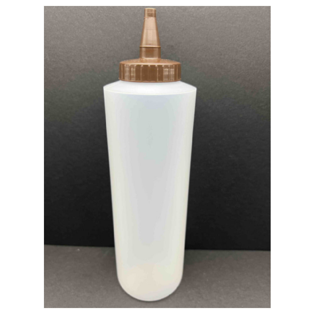 Buccaneer Container Corp 2012008120 (Buccaneer) Squeeze Bottles 8 Oz. Natural HDPE