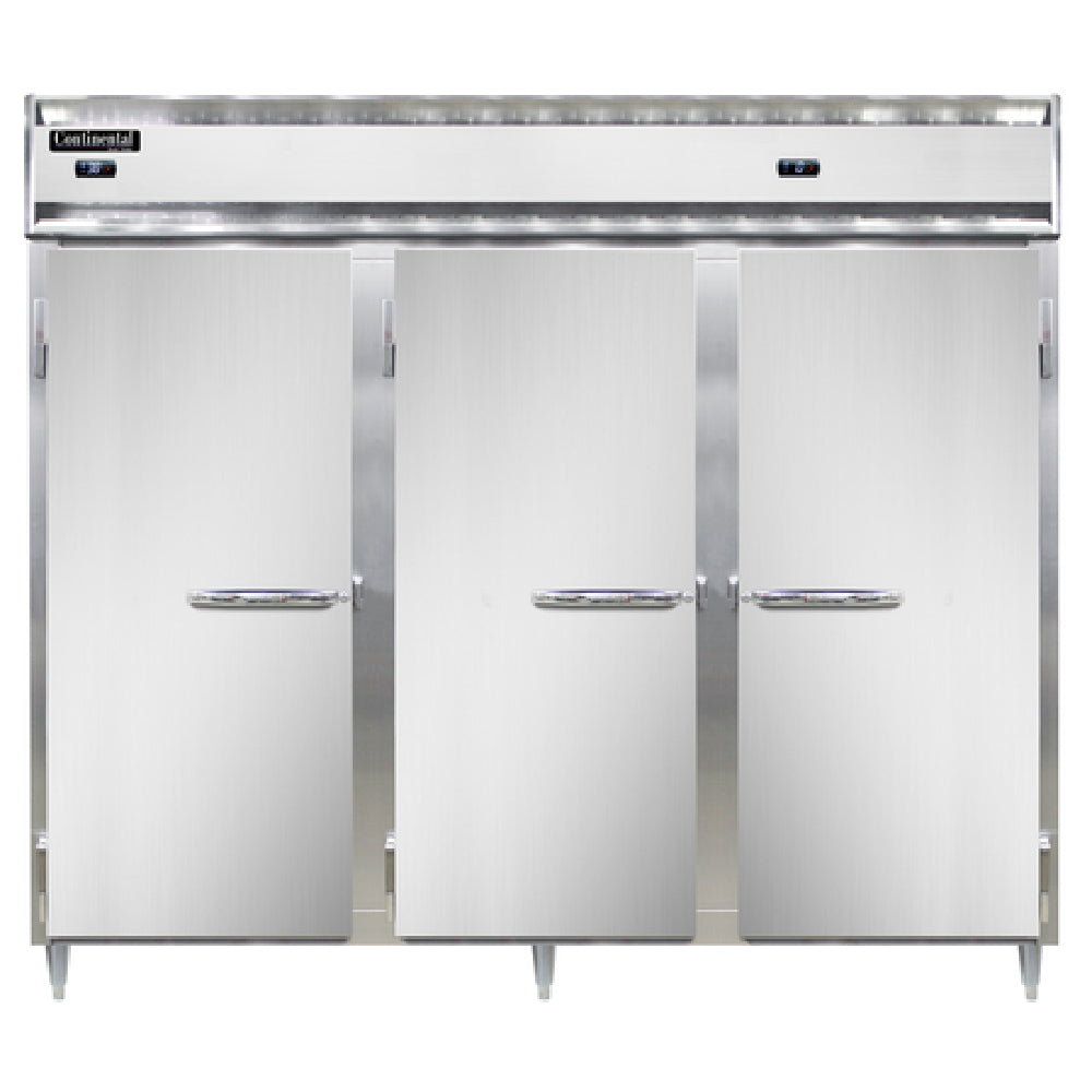 Continental Refrigerator D3RFFENSSPT Designer Line Refrigerator/Freezer Pass-thru