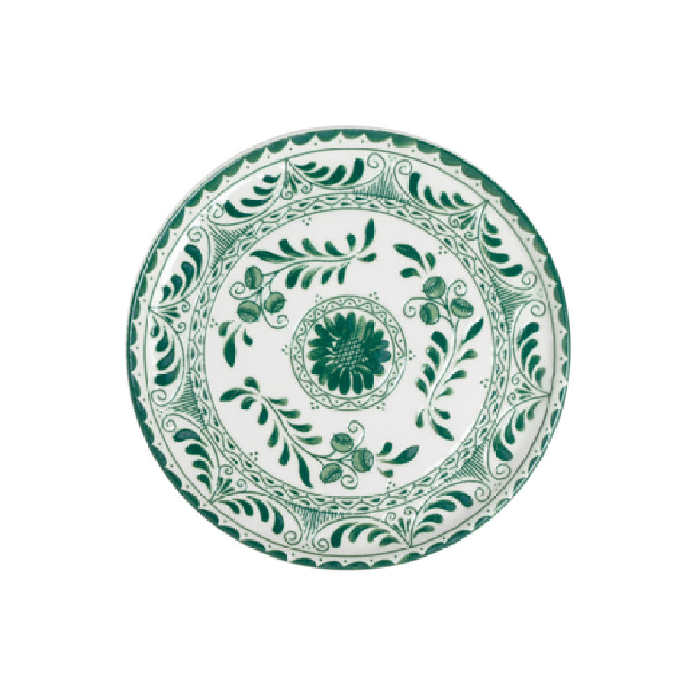 Steelite A103P802 Plate 9.0" Talavera Motiva Green