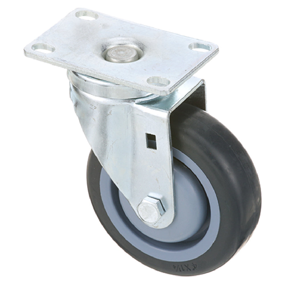 Private Label MVRCMP1-4PPB 4in Plt Caster W/o Brake Measure Hole Center