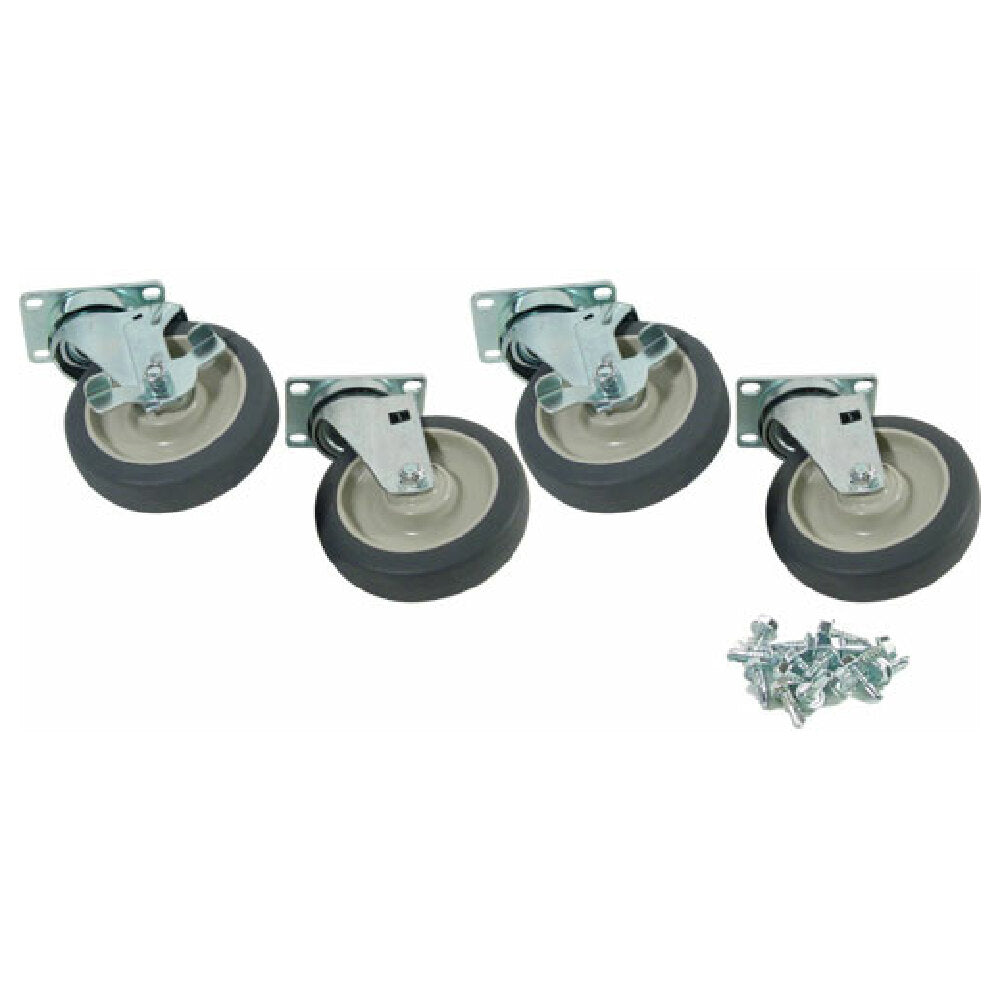 Private Label MVR35792 Caster Kit Plate 5in