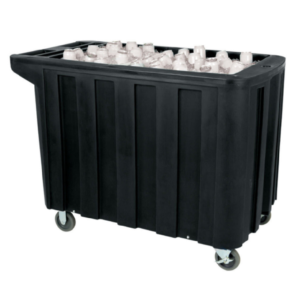Iowa Rotocast Plastics Inc. 3551117 RotoTough™ Push Cart Beverage Display Mobile