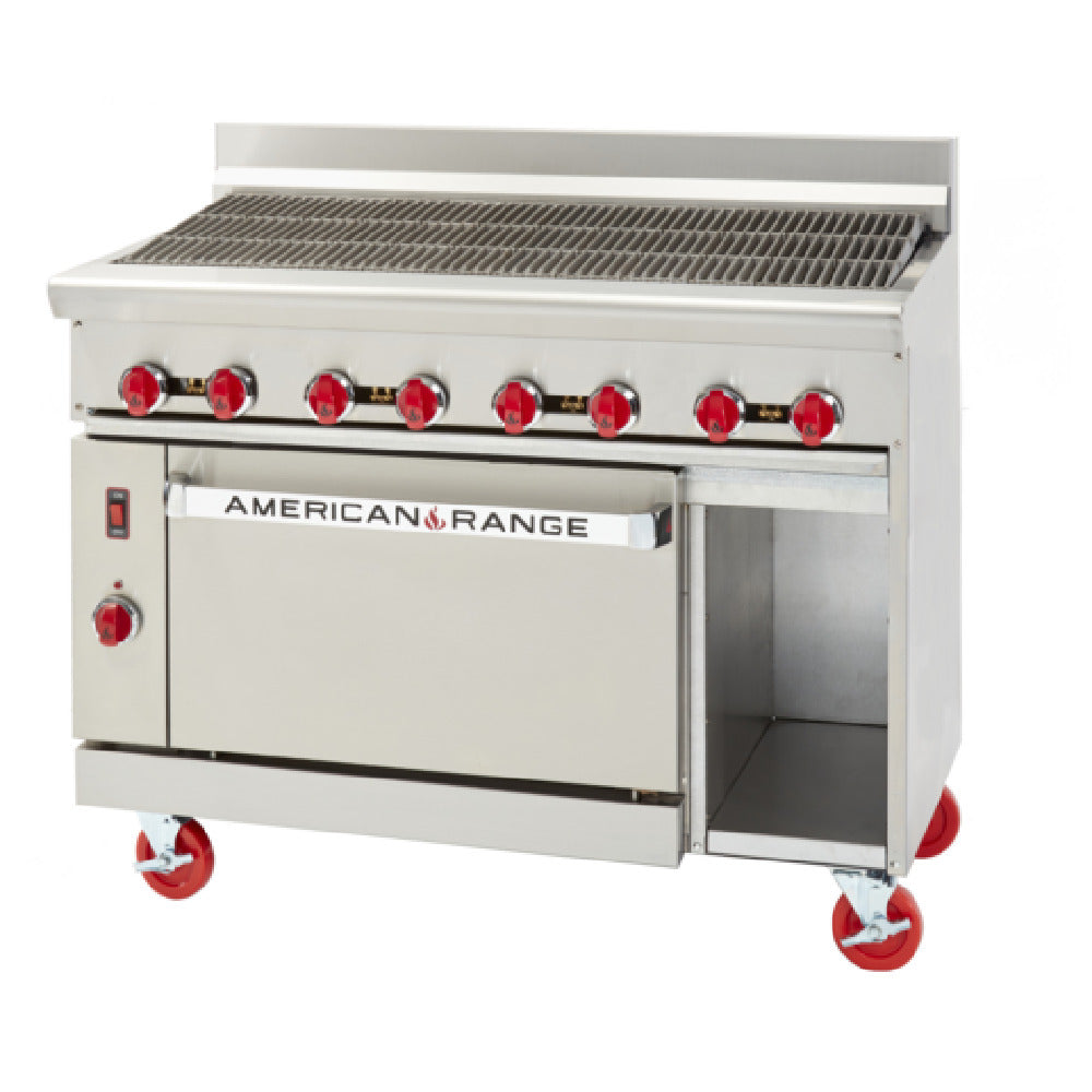 American Range AR-4RB-NVL-SBR_NAT - Restaurant Range, Gas, 36"