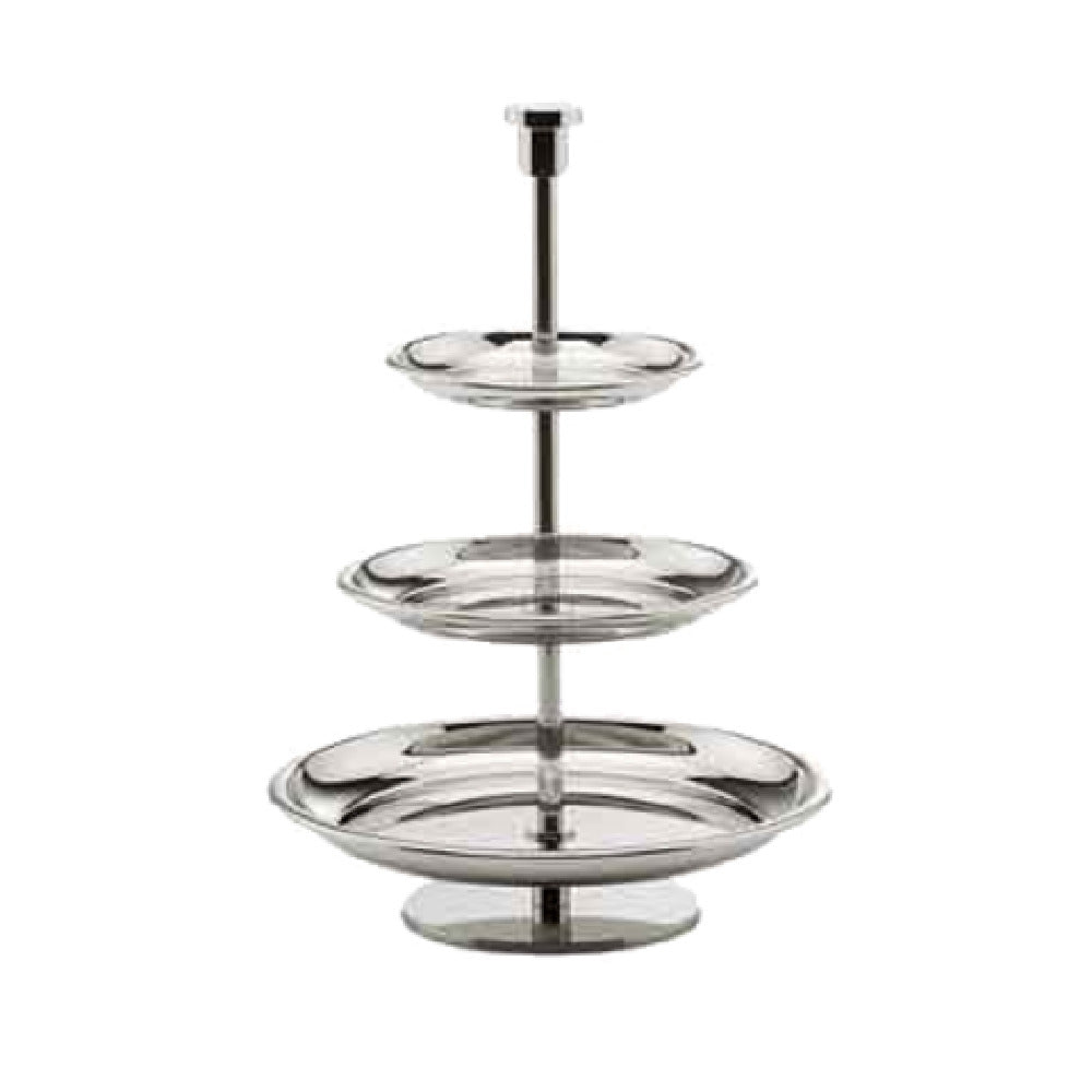Bauscher Hepp 12.4869.2130 - Pastry Stand, 8-1/2" Dia. (216mm) X 12-5/16"H (312mm)
