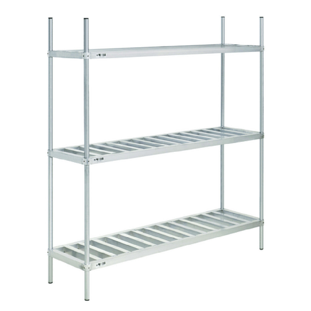 Hubert 200004 - Kratos Keg Rack Kit, 42"W X 20"D X 76"H, (3) Shelves