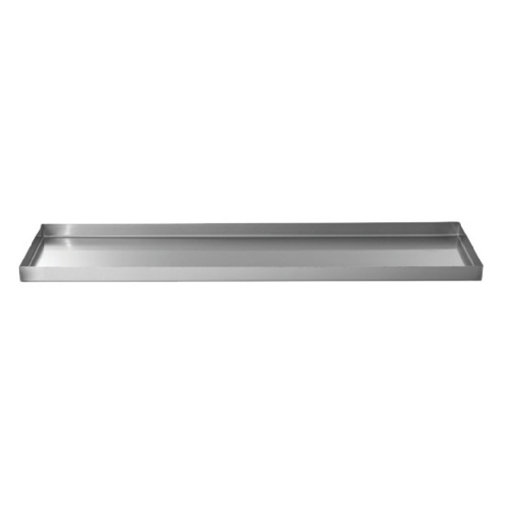 Hubert 56766 - Display Tray, 6"W X 26.75"D X 1"H, 18/10 Stainless Steel