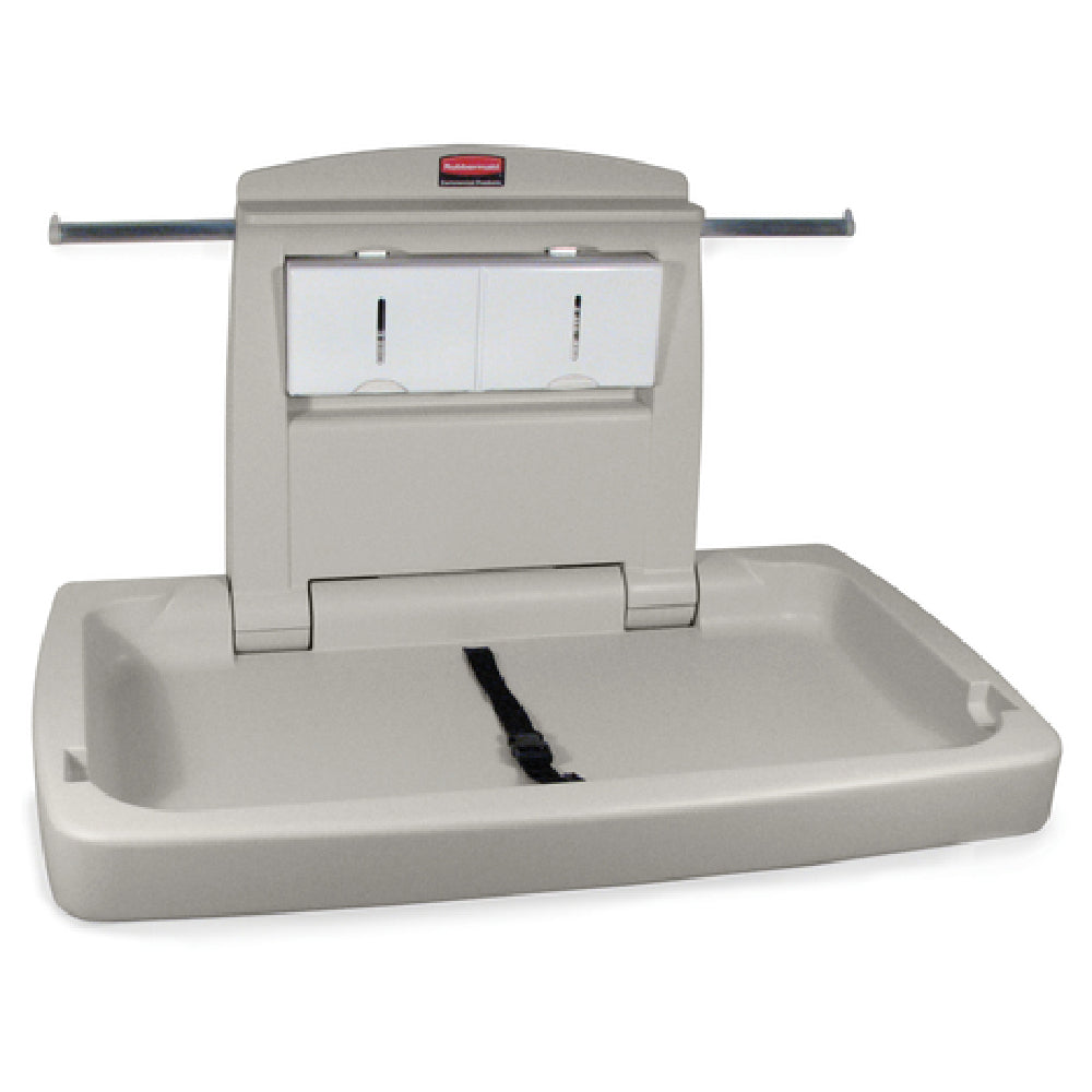 Rubbermaid FG781888LPLAT - Sturdy Station 2™ Changing Station, 35-7/8"L X 28-1/4"W X 19-1/2"H Open