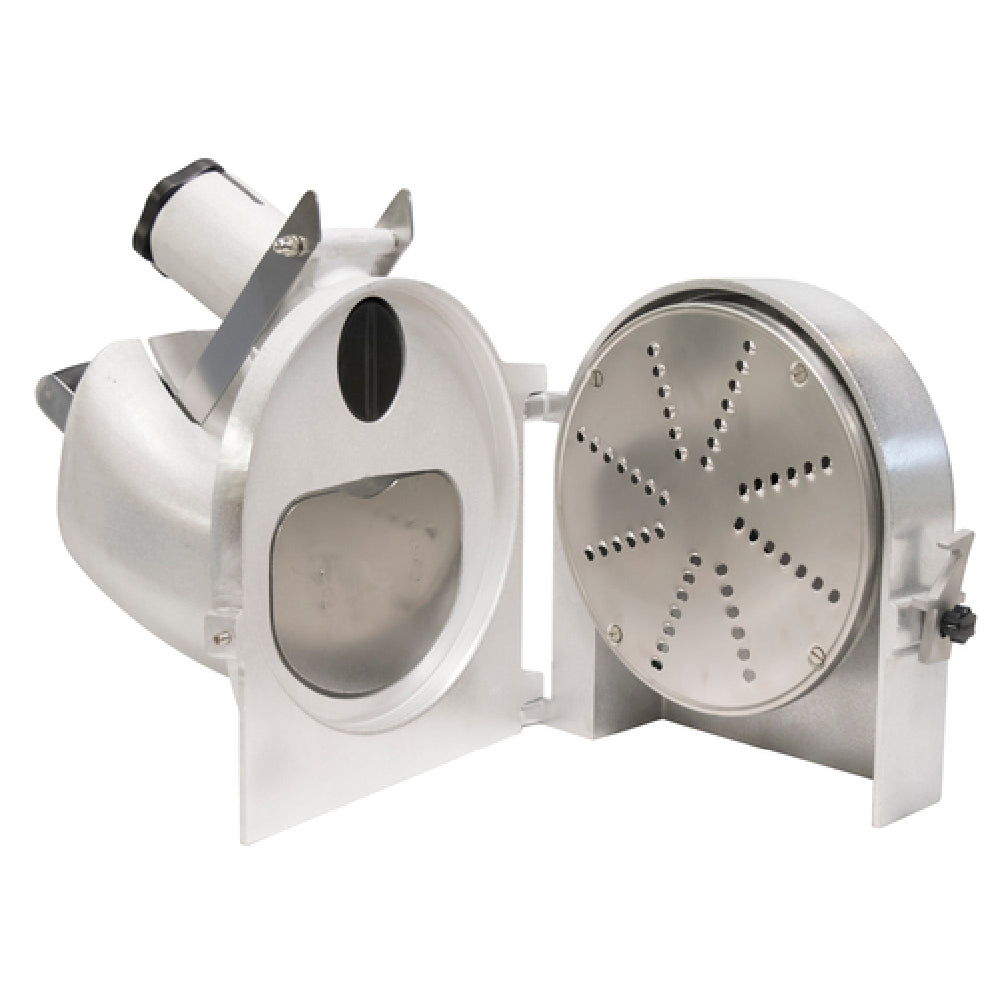 American Eagle Food Machinery AE-VS12NH-M-SK Vegetable Processor Attachment Head Cast Aluminum Dual Hopper With Matte Finish