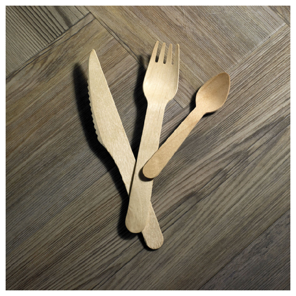 PacknWood 210CVB1 - Eco Fork, 6.2", Compostable