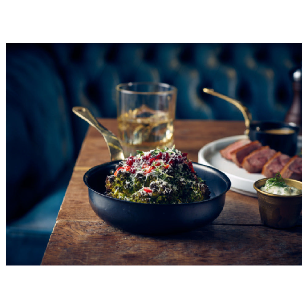 Steelite GWSMF15BKV Mini Fry Pan Vintage SS Black 23.75 Oz. 10.875" X 6.25" X 3.25"