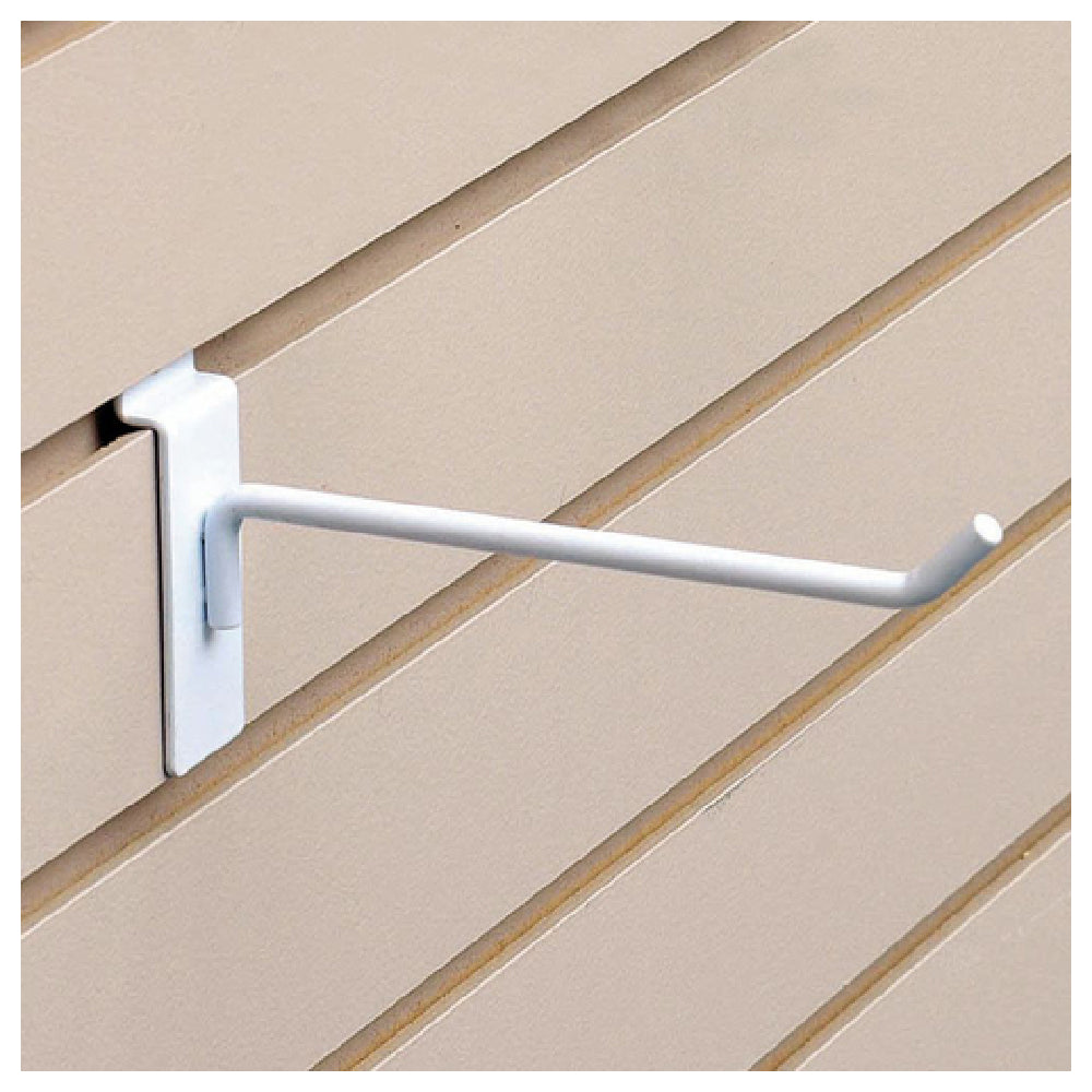 Hubert 91761 - Slatwall Hook, 1/4" Dia. X 6"L, Steel