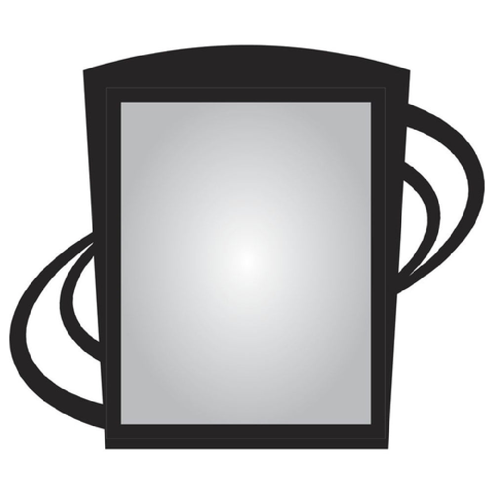 Hubert 81111 - Menu Board, 1-pocket, Wall-mount