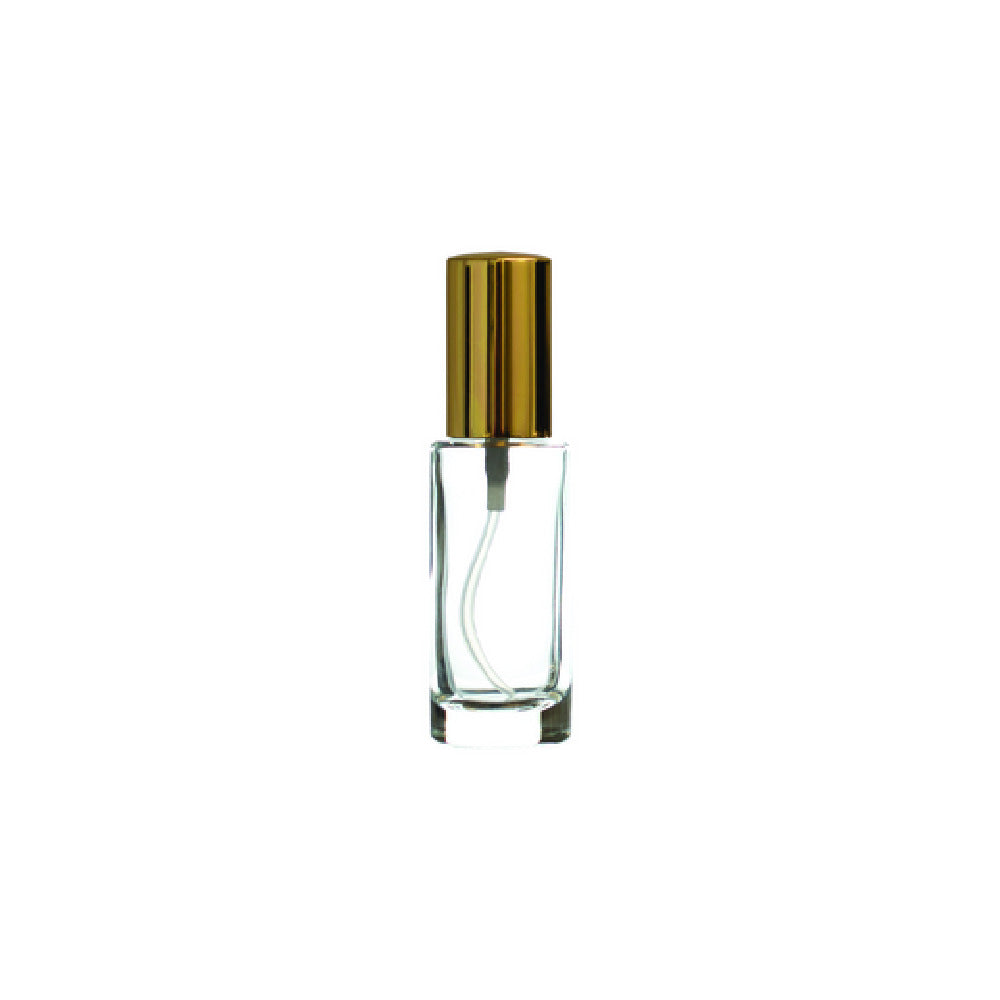 Hospitality Brands HGBCY25G-001 - Legend Glassware - Jinx Round Bottle, 1 Oz., 1.5" Dia. X 4.25"H