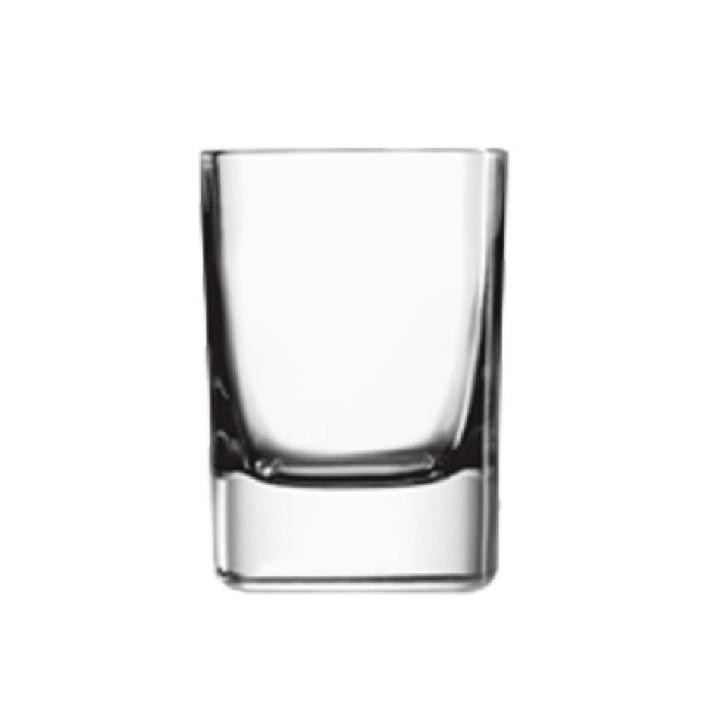 Bauscher Hepp 09828/06 - Liqueur Shot Glass, 2 Oz., Square Shaped Bottom
