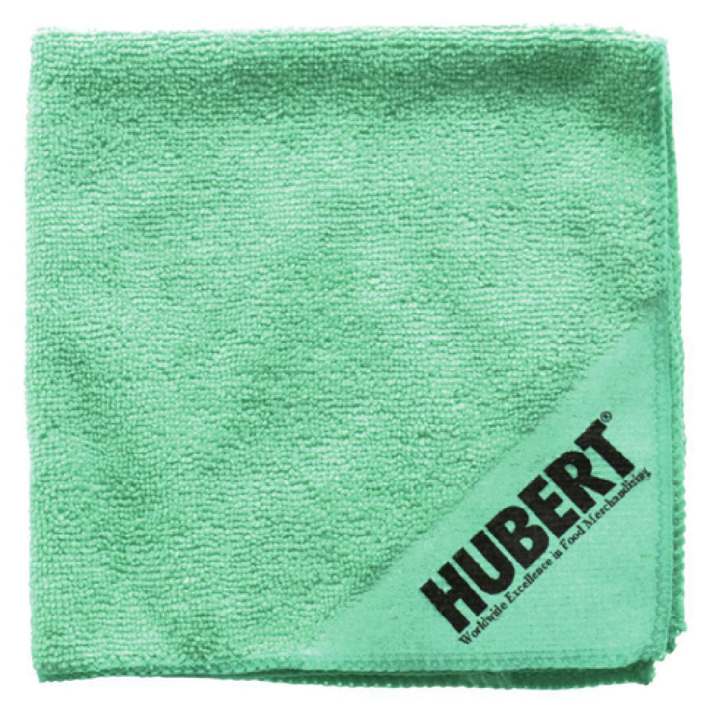 Hubert 66965 - Microfiber Scrubbing Cloth, 16" X 16", Electromagnetic Charged Fibers
