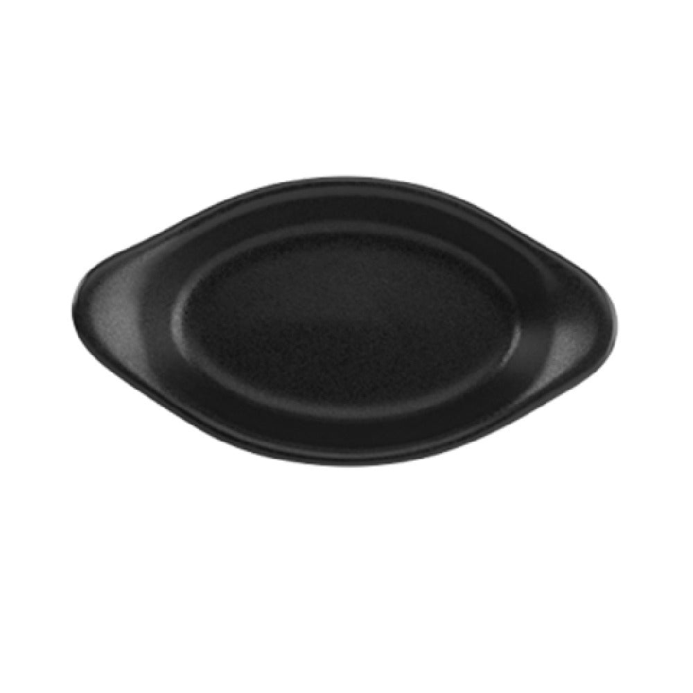 Hall China HL5200AFCA Rarebit/Au Gratin Dish 6 Oz. 8" X 4-1/4" X 1/2"H