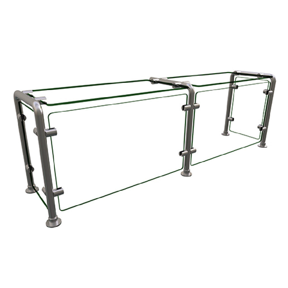 Hatco EP12-04812 Flav-R-Shield® EP12 Food Shield Full Service Pass-over 2 Bays 48"W X 12"D X 18"H