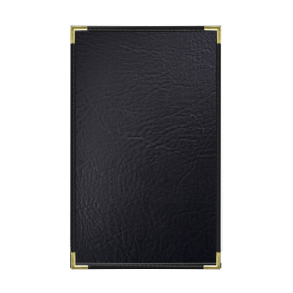 Risch SEV-1V 8.5X14 Seville Hardback Antibacterial/antimicrobial Faux-leather Menu Cover (specify Color)