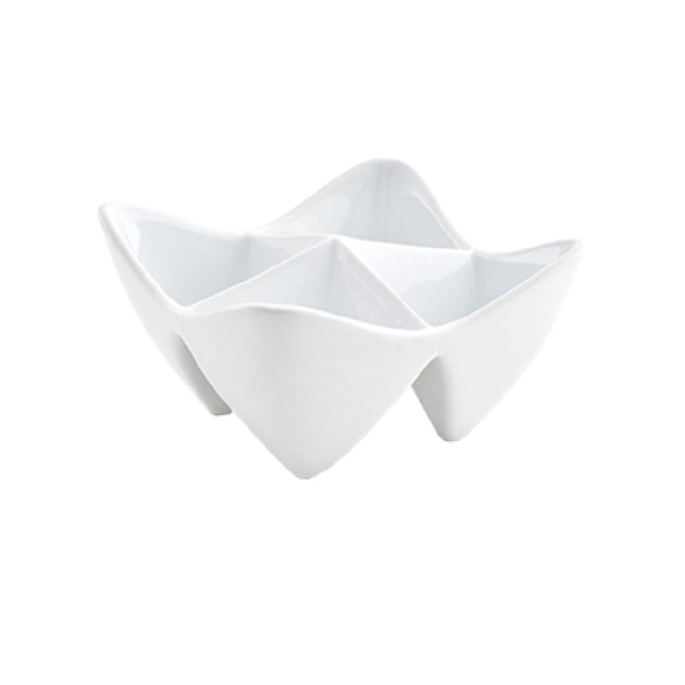 FOH DBO089WHP22 Kyoto™ Pinch Bowl 4-compartment 1 Oz. Per Bowl
