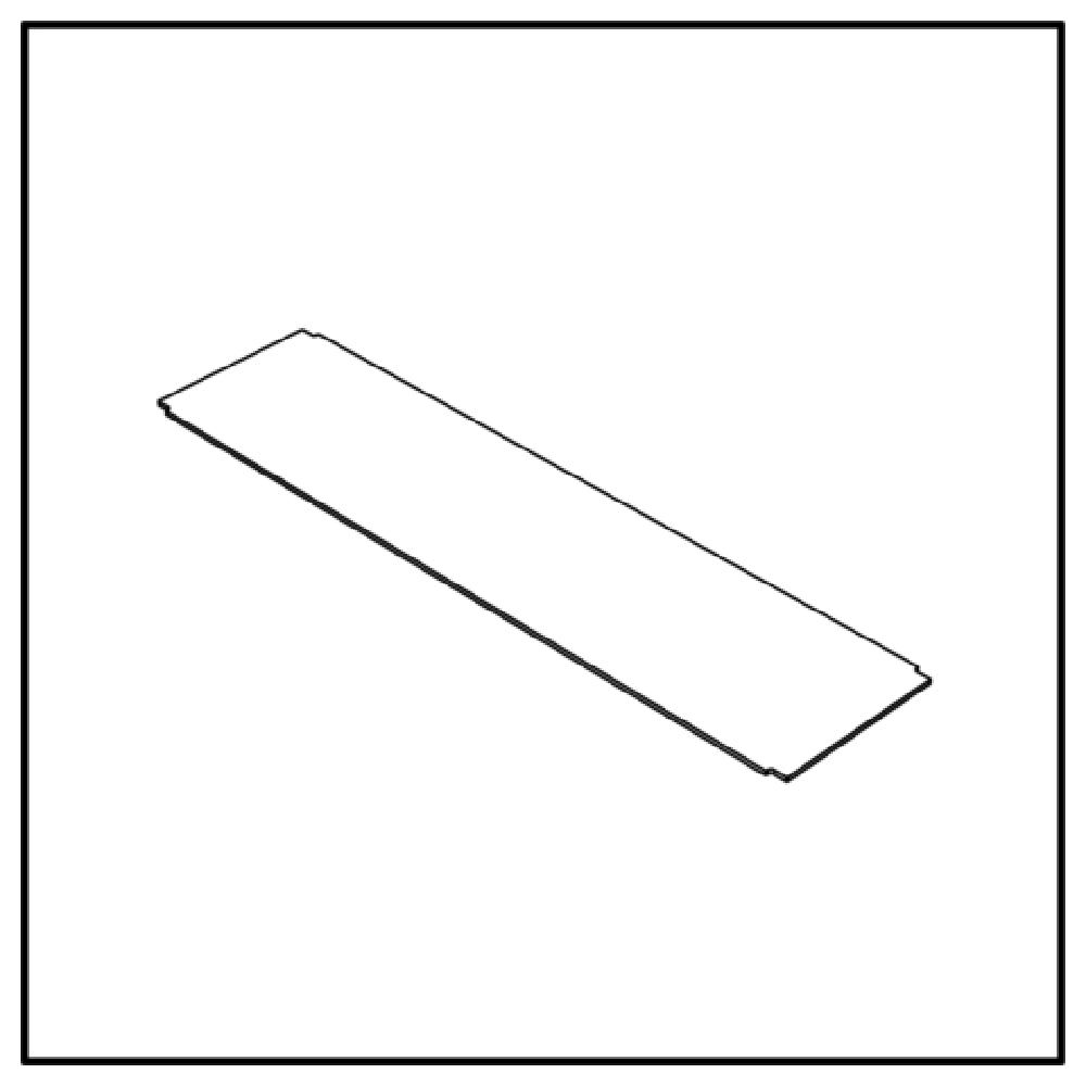 Bauscher Hepp VE-50033 - Venta® 1 X Shelf LOW STAGE_50_M (metal Parts In 100), Compact Laminate