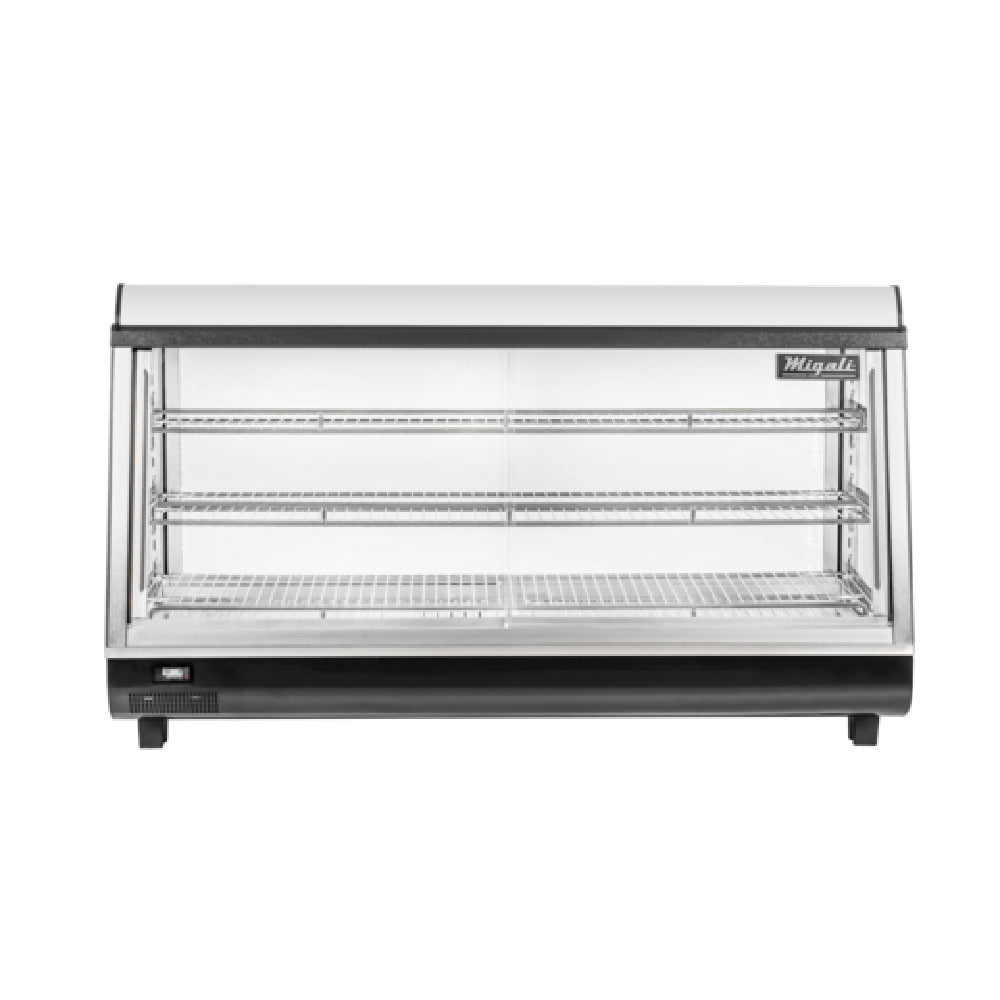 Migali Industries C-HCT48-S Competitor Series® Heated Display Case Countertop 46.9"W 6.5 Cu. Ft.