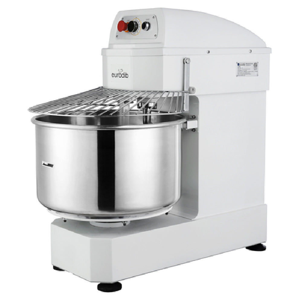Eurodib LM50TETL Spiral Mixer 50 Qt. Capacity 44 Lb. Maximum Kneading Capacity
