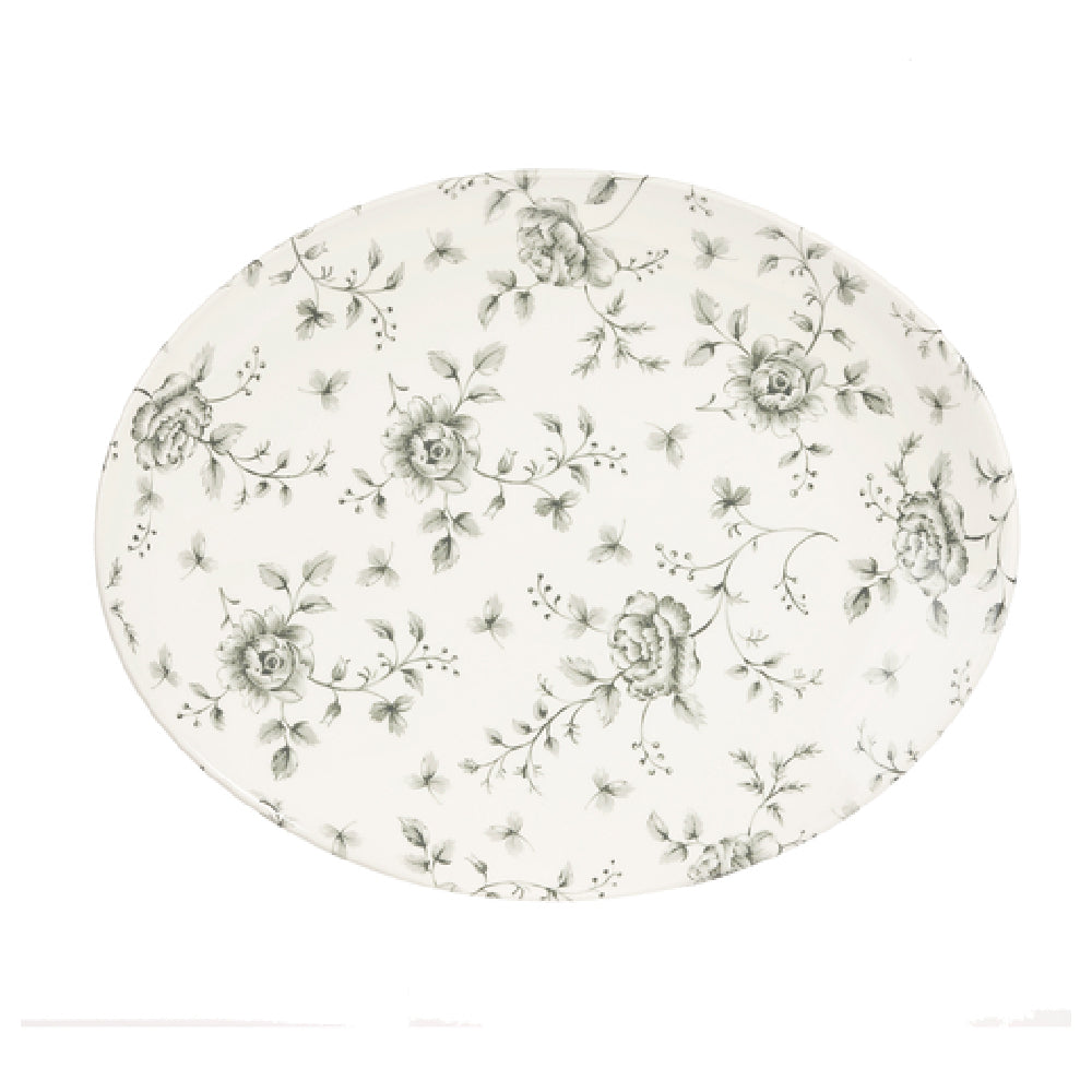 Churchill China RCG OP121 Plate 12-1/2" X 10" Oval