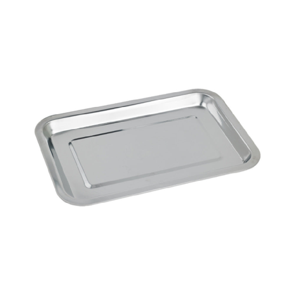 PacknWood 294IPL3222 - Noxtray Tray, 12.6" X 8.66" X 0.78", Stainless Steel