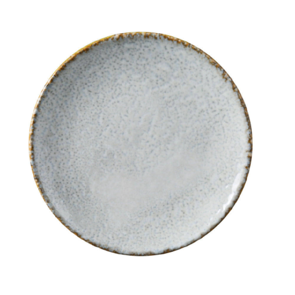 Yanco IB-707 - Iris Blue Plate, 7 1/4" X 3/4", Coupe