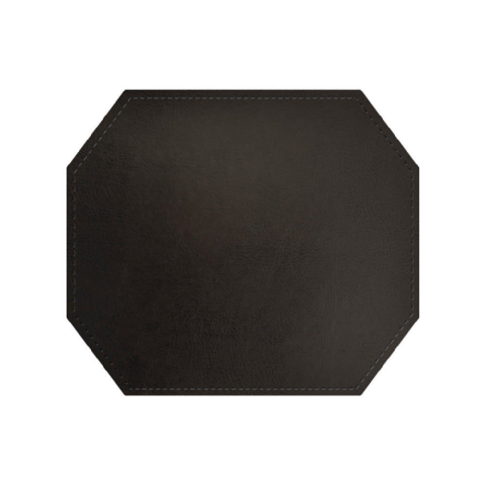 Risch TABLEMATOCT-TAM 15X13 Tamarac Light-grain Faux-leather Table Mat (specify Color)