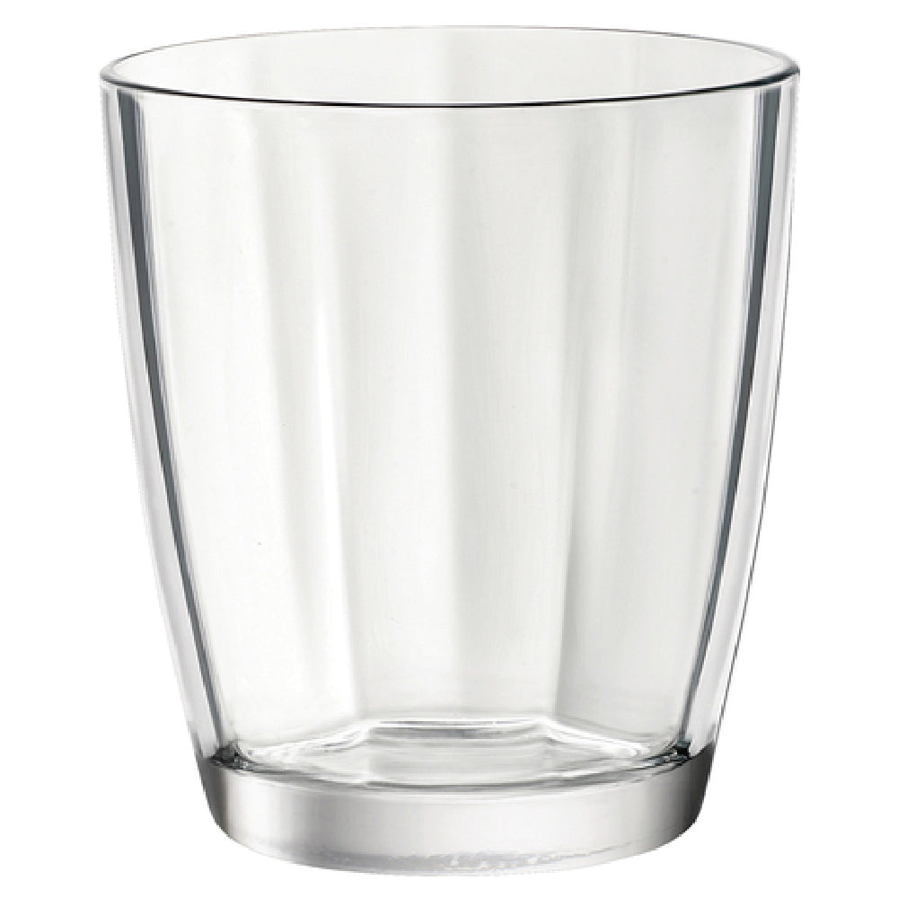 Steelite 49106Q792 Double Old Fashioned Glass 13-1/2 Oz. (H 4" M 3-5/8" T 3-5/8" B 2-1/2") Glass