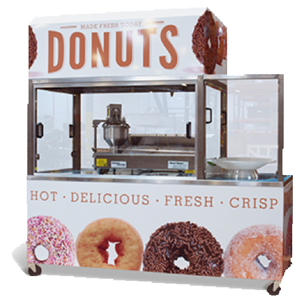 Belshaw INSIDER-MARK-II-GP Insider Clean-Air Cabinet & Frying System With Donut Robot® Mark II GP Fryer & Roto-Cooler