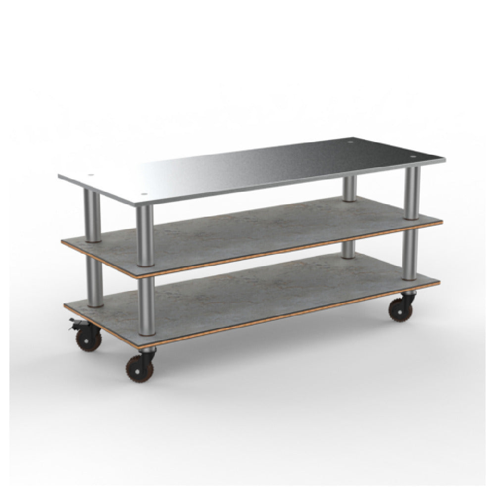 Steelite MGCMLA05GSXH - Modular Large Pro Unit Ss Top Grey Brushed Stainless Steel