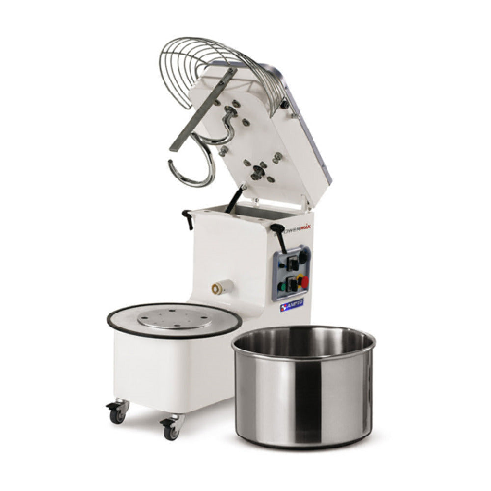 AMPTO PK44ADUS - Spiral Dough Mixer, 2-speed, 62 Lb Flour Capacity