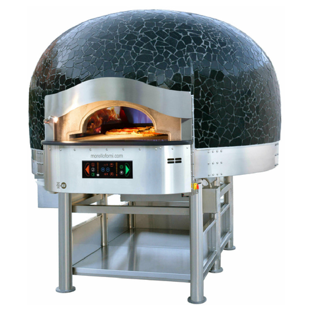 Rosito Bisani PG110-CM Morello Forni Gas Fired Pizza Oven 43" Inside Cooking Diameter