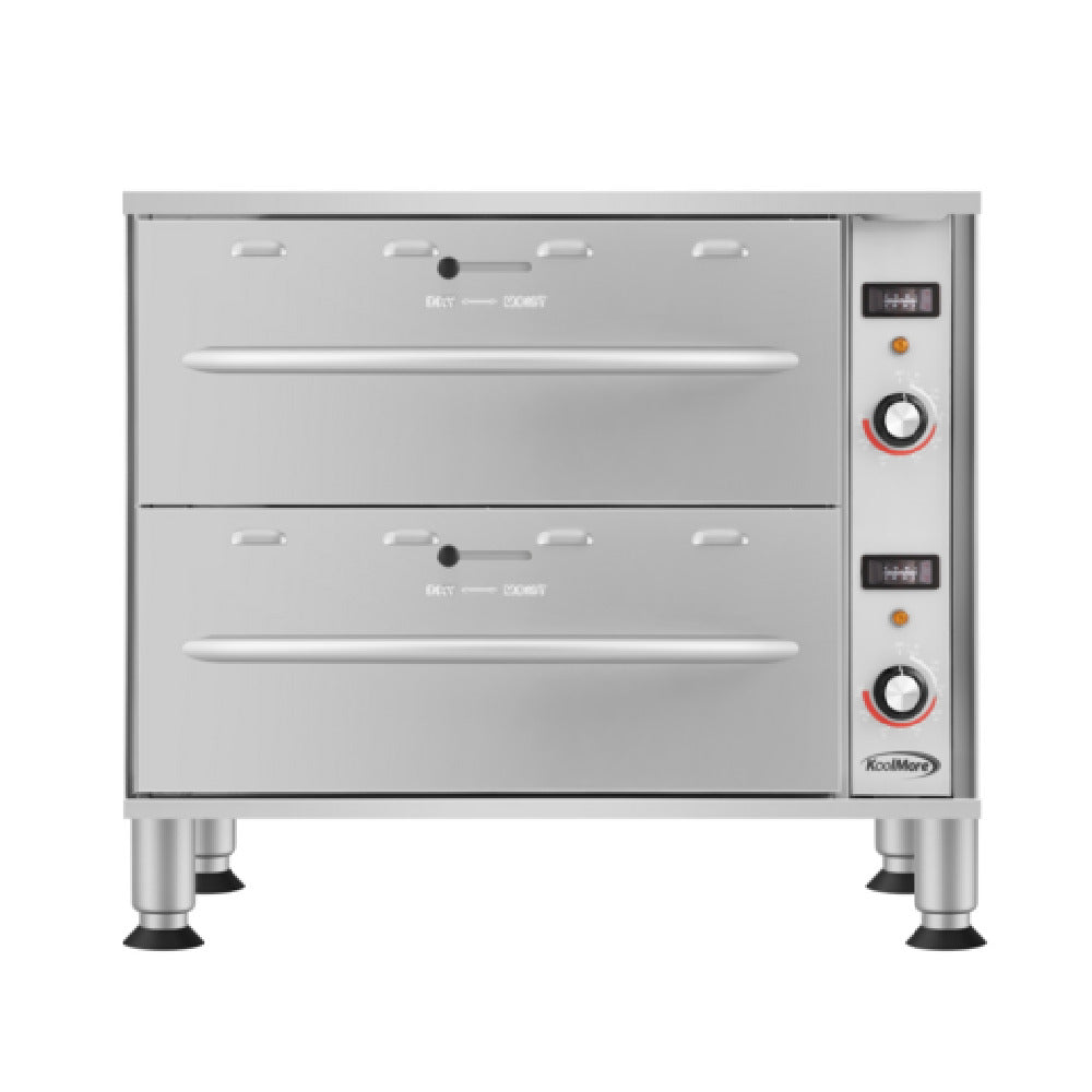 Koolmore KM-WD-M2 KoolMore Commercial Warming Drawer Double Drawer 27-3/4"W X 22-4/5"D X 24-1/4"H