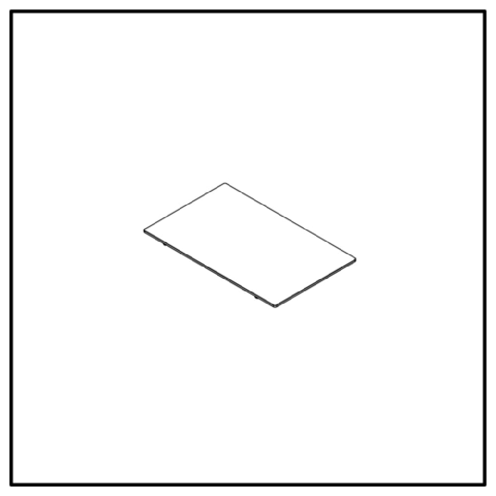 Bauscher Hepp VE-14023 - Venta® 1 X Table Top STAGE 50 XS, Compact Laminate