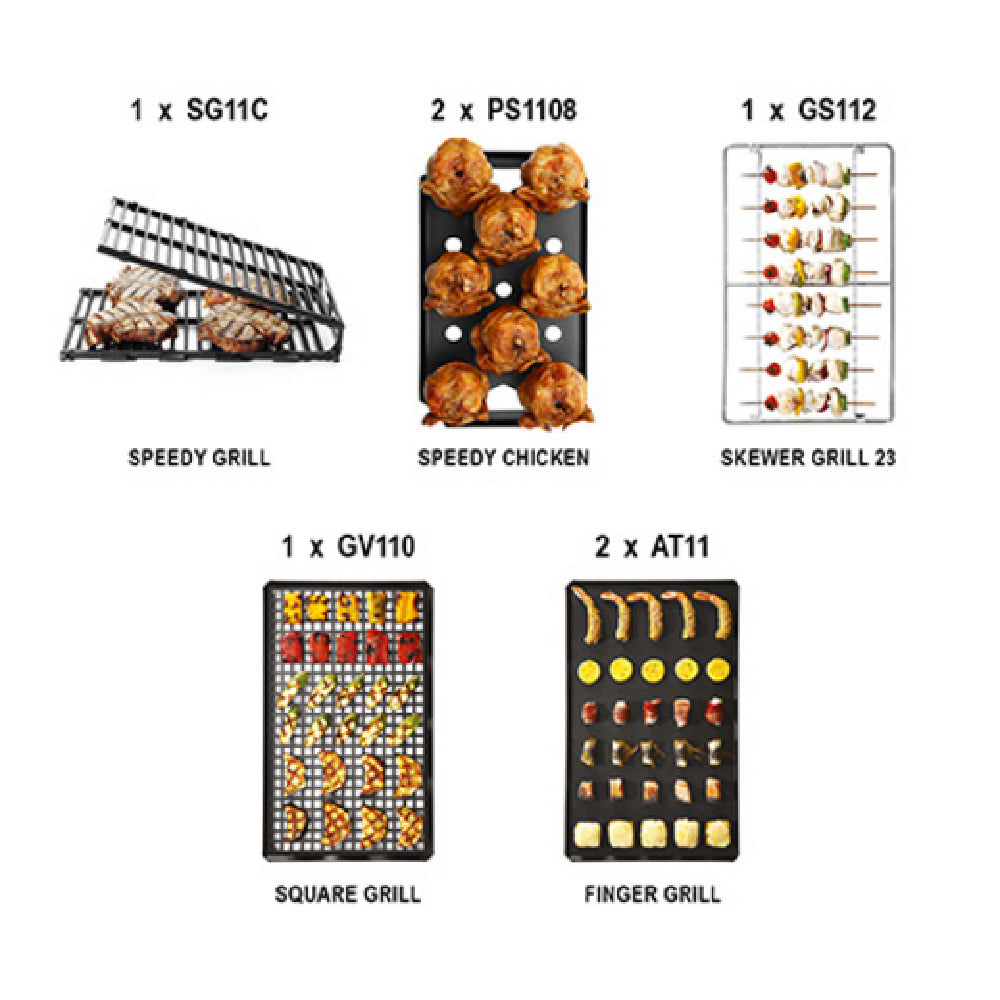 Lainox MSK11S Supermarket/Deli Starter Pack Includes: (1) Speedy Grill (SG11C)