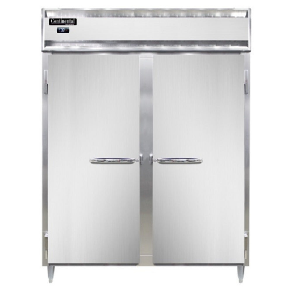 Continental Refrigerator D2RENSSPT-SD-GD Designer Line Wide Refrigerator 52 Cu. Ft. Capacity