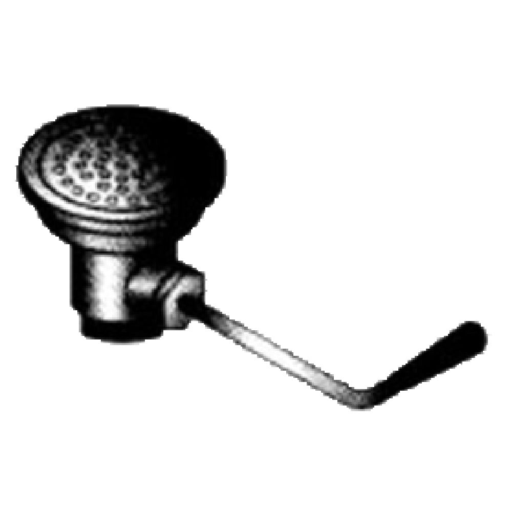 SPG US-LD - Universal Stainless Twist Handle Lever Drain, 1-1/2" Or 2" Drain