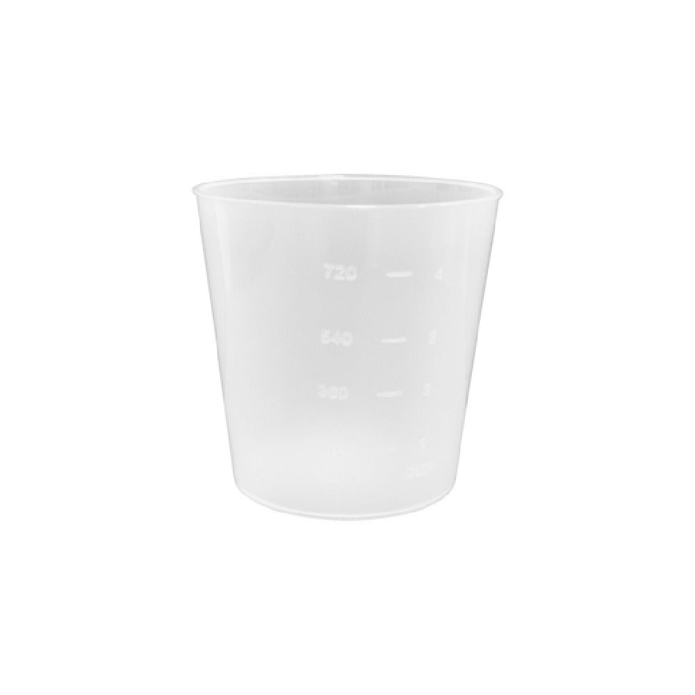 CAC China RICK-MC4 Rice Measuring Cup 24 Oz/720 Ml Clear