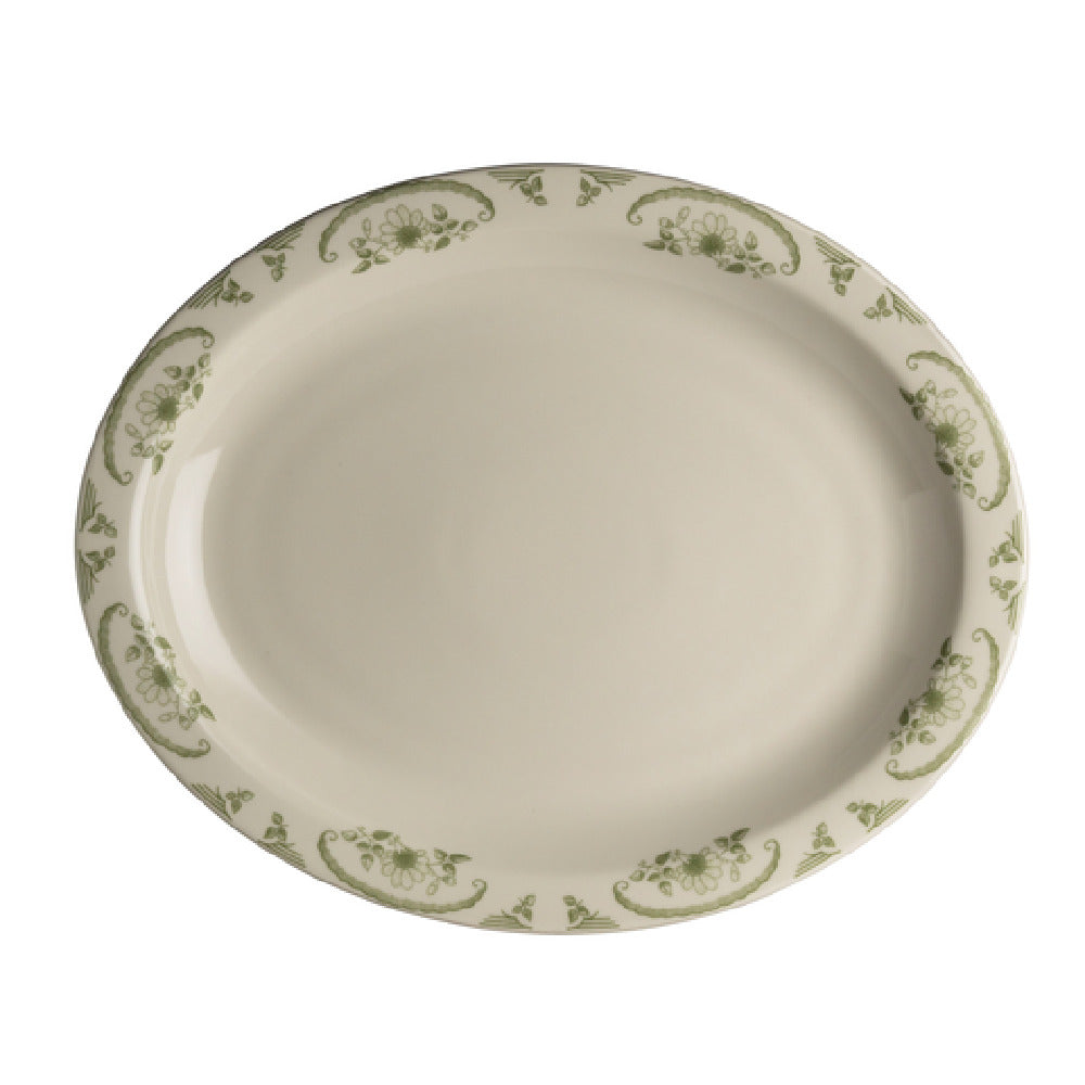 Steelite HL2619885 Platter 13-3/4" X 11-1/4" Narrow Rim