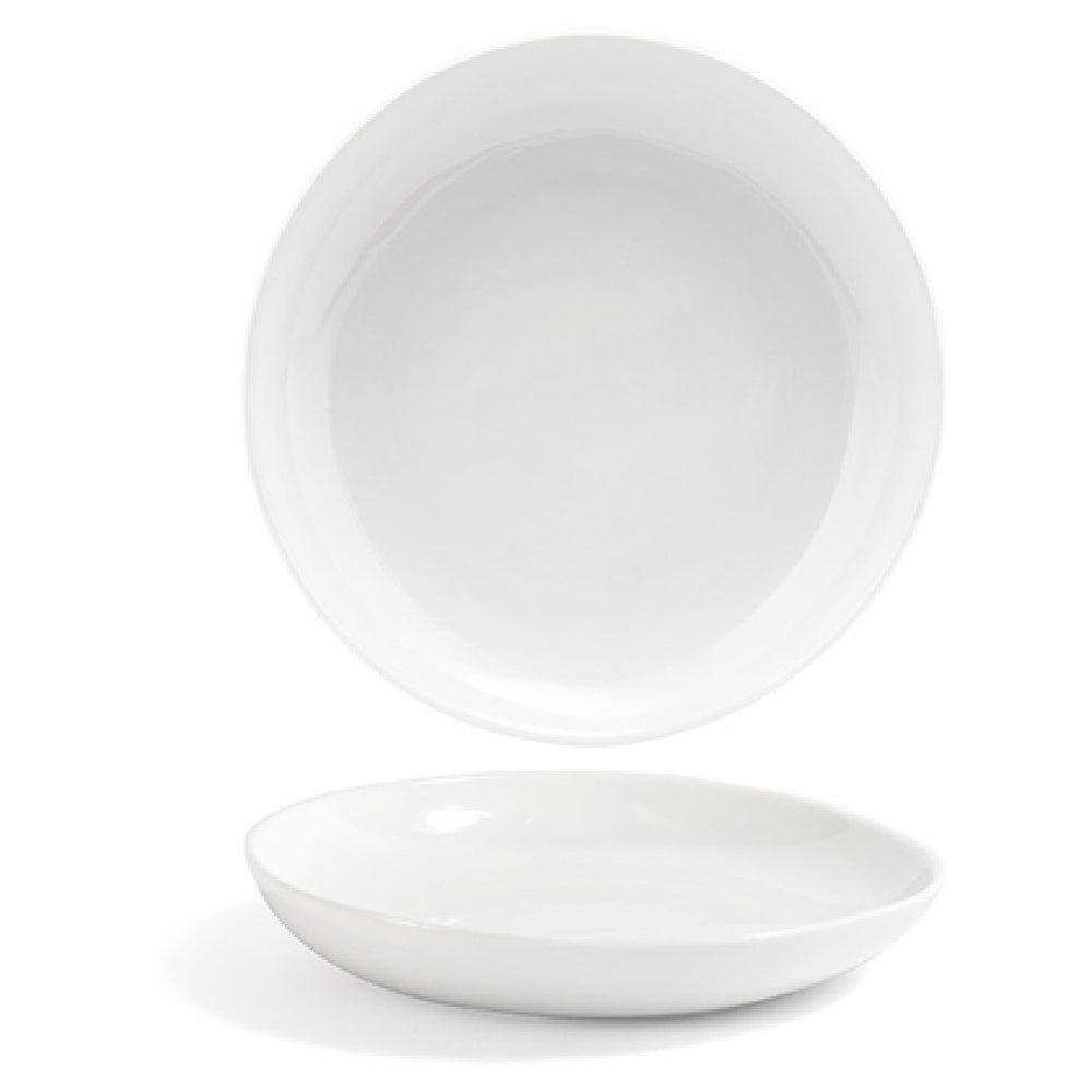 FOH DSP031WHP23 Kiln® Plate 8" Dia. X 1-1/2"H Round